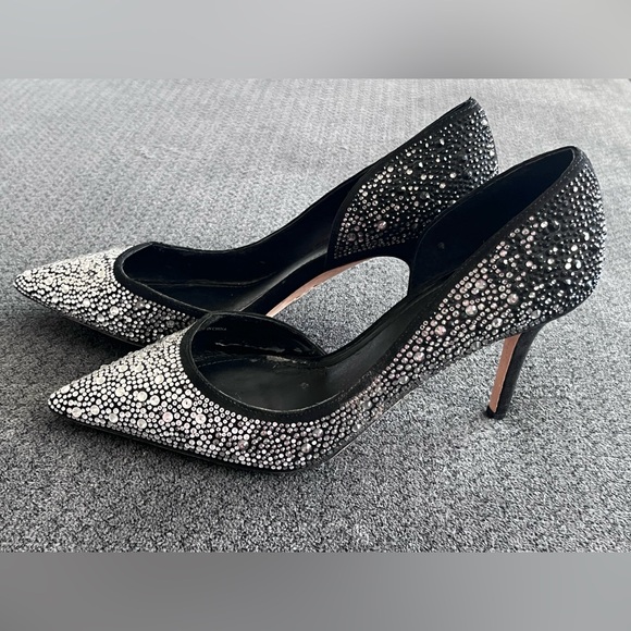 White House Black Market Shoes - White House Black Market Ella Ombré Embellished High Heel Pumps, Size 7
